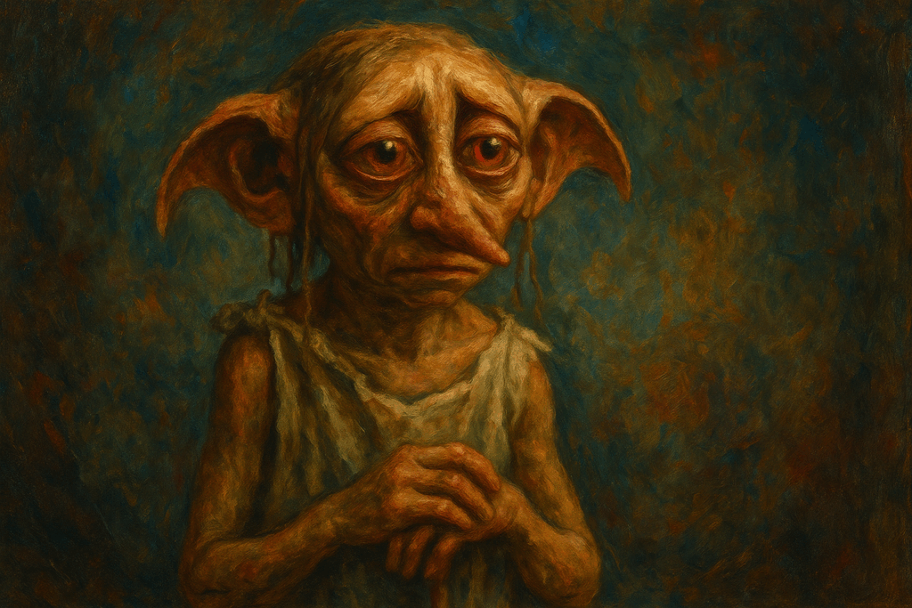 winky elfa domestica harry potter arte conceptual